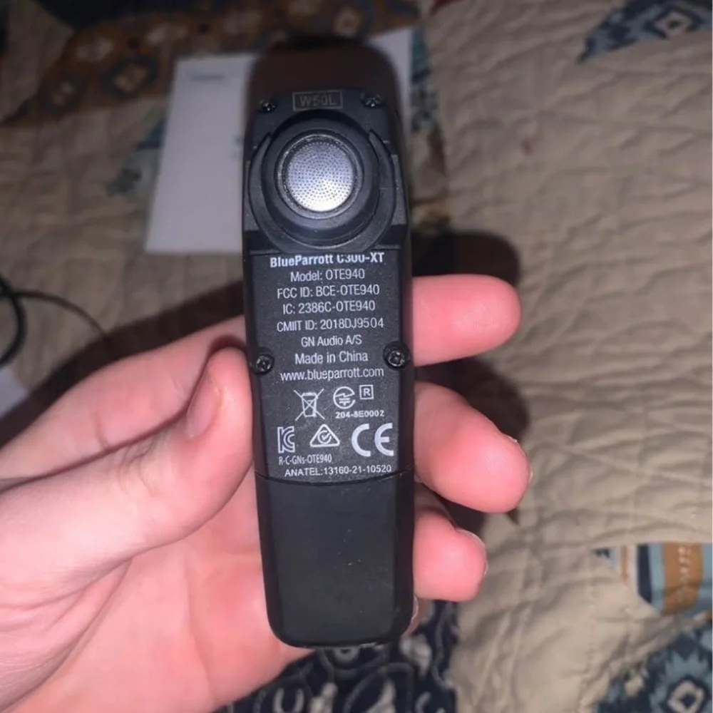 Parrot C300-XT Black Wireless Headset